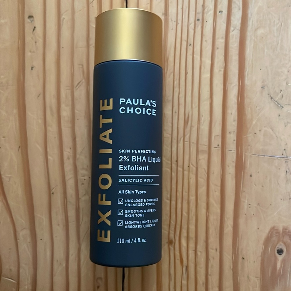 Paula’s Choice 2% BHA Liquid Exfoliant new full size skin perfecting 4 oz